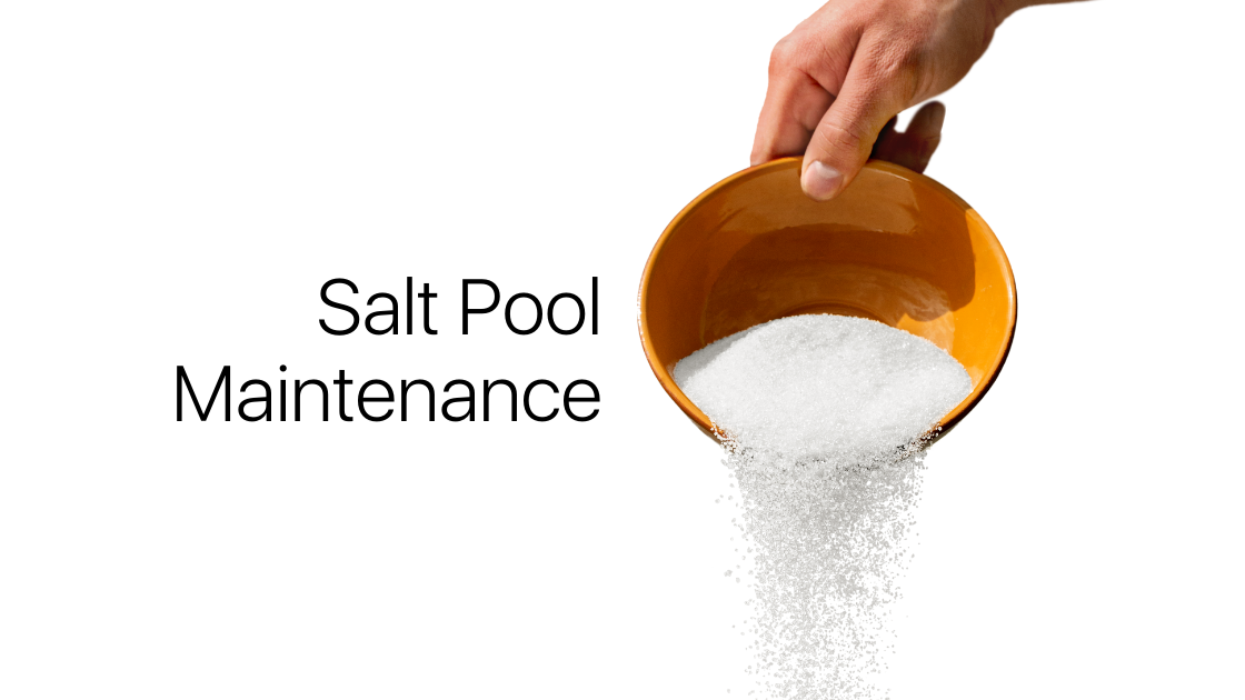 salt water swimming pool maintenance